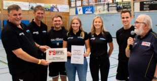Auszeichnung des TSV Gärtringen als Nationaler Faustball-Stützpunkt