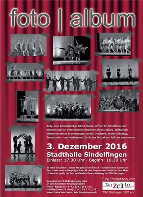 Plakat Show "Fotoalbum"